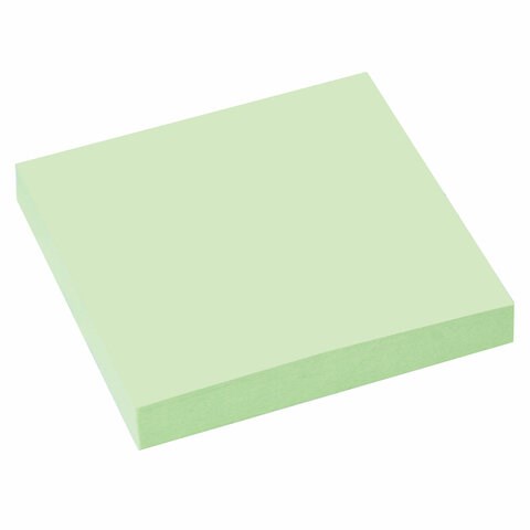 Стикер блок самоклеящийся 76*76 100л зеленый