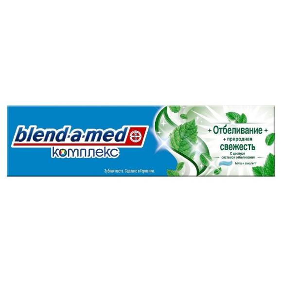 Blend-a-med Зубная паста 100 мл Комплекс Отбеливающая Природная Свежесть МЯТА-ЭВКАЛИПТ