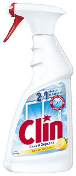CLIN Окна Стекла лимон, 500 мл Чистящее средство для мытья окон и стекол