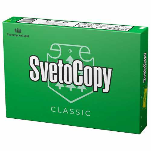 SvetoCopy бумага для офисной техники (А4, марка C, 80 г/кв.м, 500 листов) SvetoCopy бумага для офисной техники (А4, марка C, 80 г/кв.м, 500 листов)