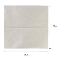 Полотенца бумажные 250шт, LAIMA (H3) UNIVERSAL, 1-сл, натур.цвет, 21х21,6, V-сл
