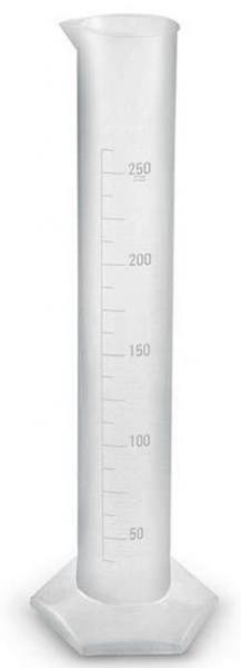 Цилиндр мерный пластиковый, 250 мл