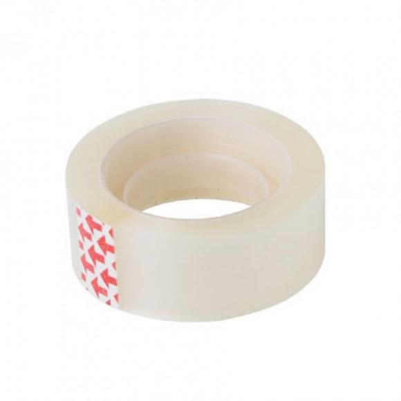 Клейкая лента (скотч) 19*28м, канцелярский, прозрачная