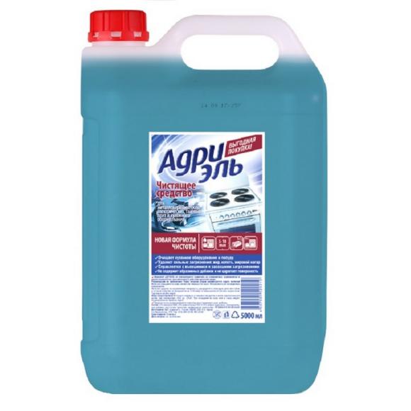 АДРИЭЛЬ Чистящее средство для плит и кухонных поверхностей, 5 литров