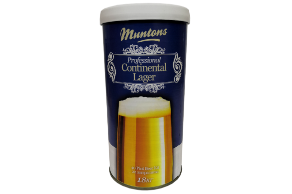 Солодовый экстракт Muntons "Continental Lager", 1,8 кг