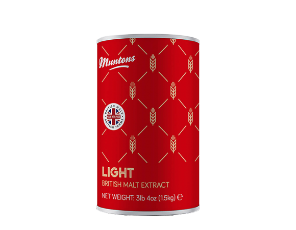 Жидкий неохмеленный солодовый экстракт Muntons "Light", 1,5 кг
