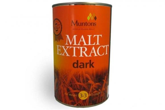 Жидкий неохмеленный солодовый экстракт Muntons "Dark", 1,5 кг