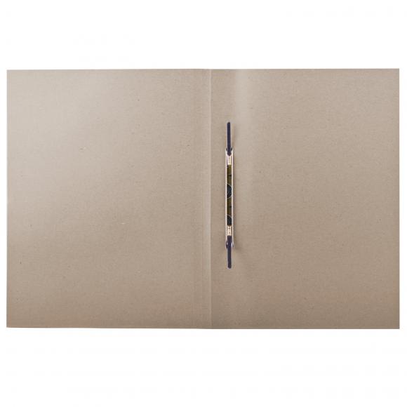 Скоросшиватель картонный BRAUBERG, плотный картон, белый, до 200 листов