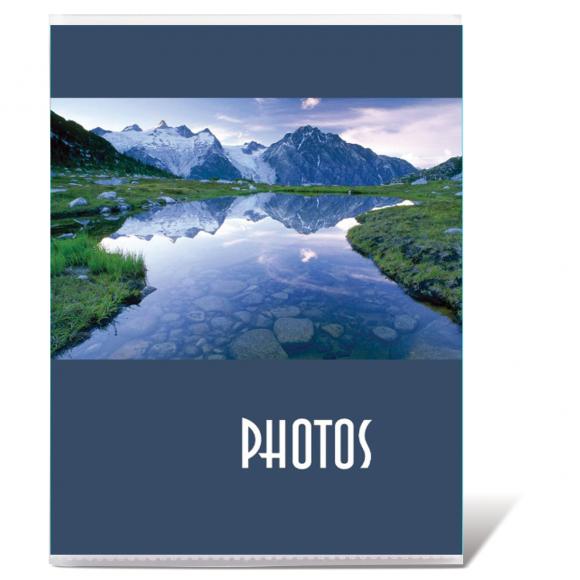 Фотоальбом BRAUBERG на 36 фото 10х15 см, мягкая обложка, "Пейзаж", ассорти