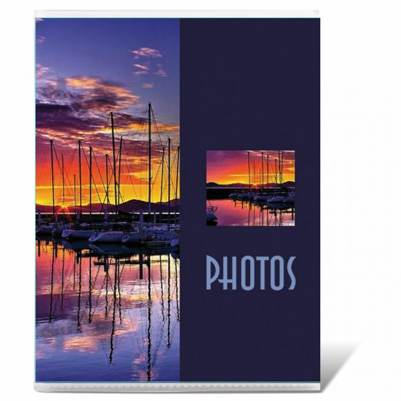 Фотоальбом BRAUBERG на 36 фото 10х15 см, мягкая обложка, "Пейзаж", ассорти