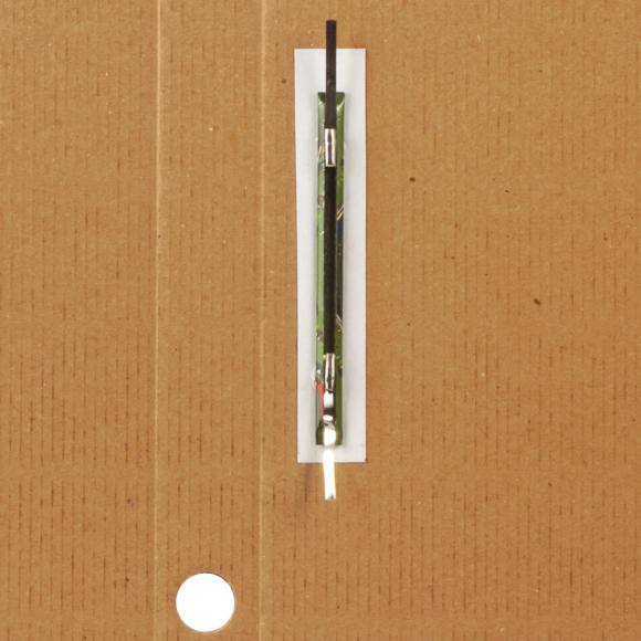 Скоросшиватель из микрогофрокартона STAFF, 30 мм, до 300 листов, белый