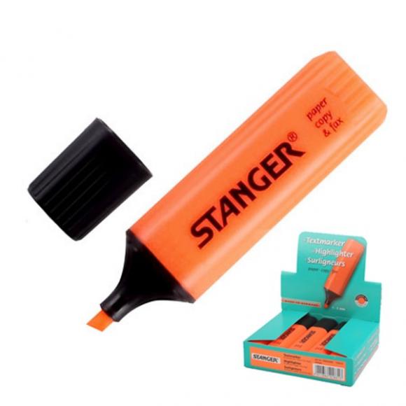 Текстовыделитель Stanger оранжевый 180002000