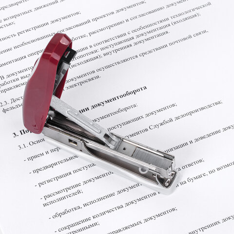 Скобы для степлера цинковое покрытие №10, 1000 штук, BRAUBERG "EXTRA", до 20 листов