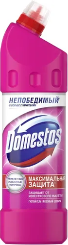 Domestos Розовый Шторм, универсальное чистящее средство для уборки всего дома, 1 л