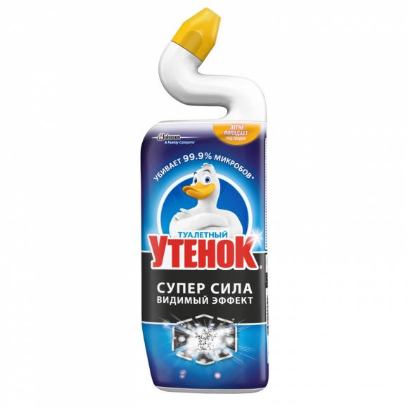 Средство для чистки унитаза ТУАЛЕТНЫЙ УТЕНОК Видимый Эффект, 900мл