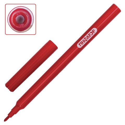 Фломастеры ПИФАГОР "Гонщики", 12 цветов, вентилируемый колпачок