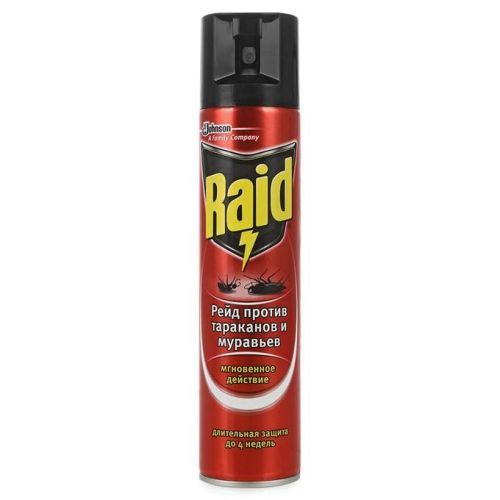 Средство против тараканов и муравьев RAID, 300мл
