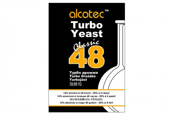 Спиртовые дрожжи Alcotec 48 Turbo Classic, 130 г