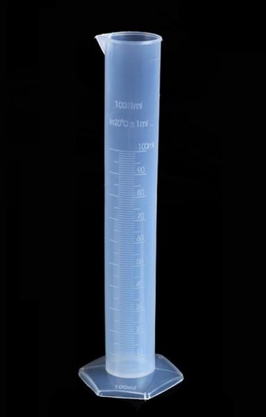 Цилиндр мерный пластиковый, 100 мл
