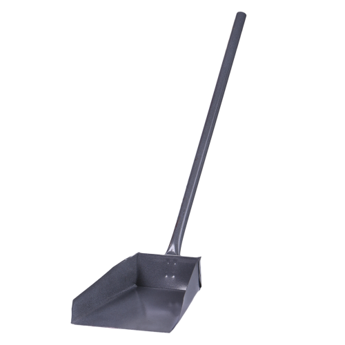 Совок для мусора металлический с длинной ручкой