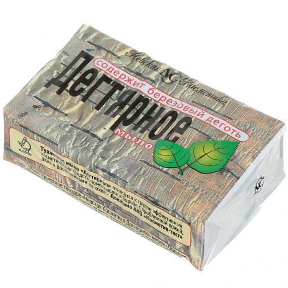 Мыло туалетное "Дегтярное", Невская косметика, 140 гр.