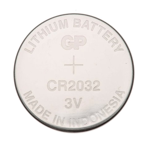 Батарейка GP Lithium, CR2032, литиевая, 1 шт., в блистере (отрывной блок), CR2032-7C5