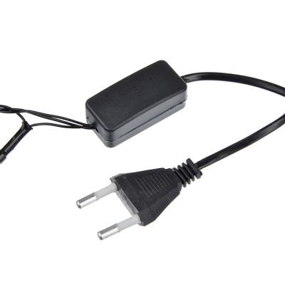 Гирлянда электрическая светодиодная, вьюн, черный шнур, 9м 100LED, СноуБум