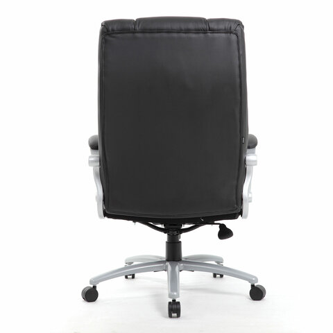 Кресло офисное BRABIX PREMIUM "Blocks HD-008", НАГРУЗКА до 200 кг, экокожа, черное