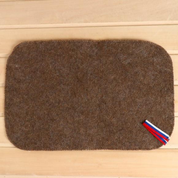 Набор для бани 3 предмета "Z" (шапка, коврик, рукавица)