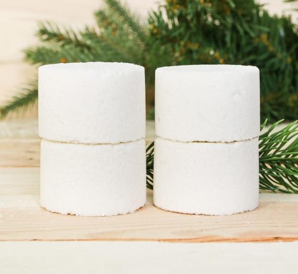 Соляной брикет для бани "Лёгкого пара", 4 шт. с ароматом кедра