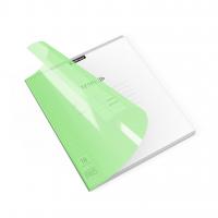 Тетрадь А5 18л клетка Erich Krause пластиковая обложка "Классика CoverPrо Neon", зеленый