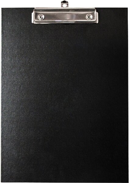 Планшет с зажимом (клипборд) ErichKrause А4 чёрный