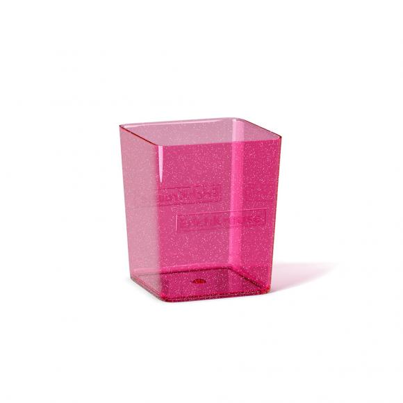 Подставка органайзер настольная ErichKrause (Эрик Краузе) Base Glitter, розовый, 53238