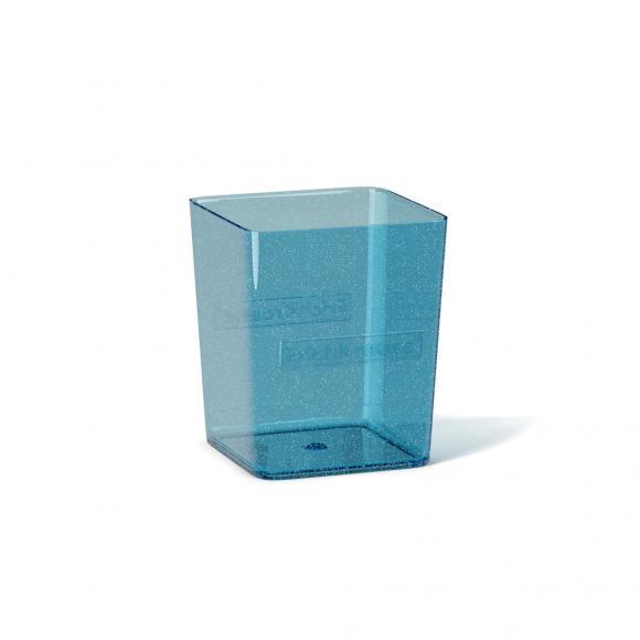 Подставка органайзер настольная ErichKrause (Эрик Краузе) Base Glitter, голубой, 53240