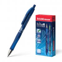 Ручка шариковая ErichKrause (Эрик Краузе) MEGAPOLIS CONCEPT автомат, синяя, 0,7мм