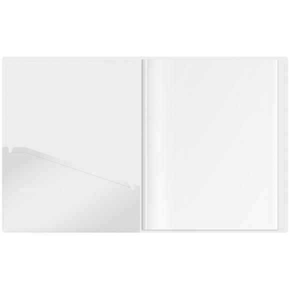 Папка с 30 вкладышами Berlingo "Contrast", 17мм, 600мкм, с внутренним карманом, с рисунком