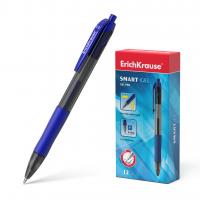 Ручка гелевая ErichKrause SMART-GEL автомат, синяя, 0,5мм, цветной корпус