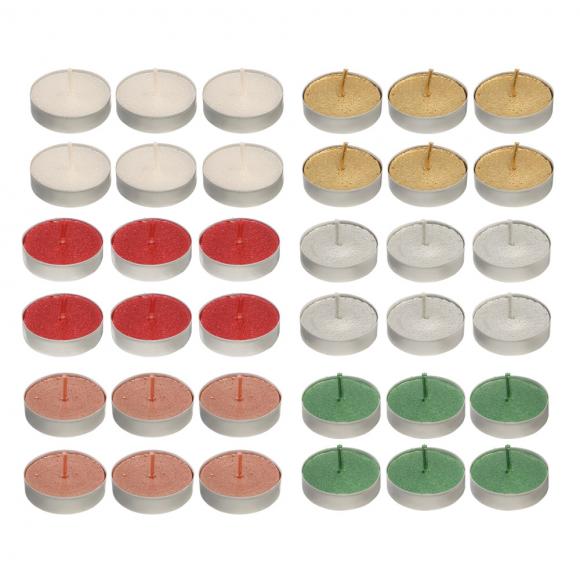 Набор свечей-гильз, 6шт в упаковке