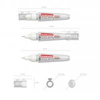Корректор-ручка ErichKrause 4мл спиртовая основа, 55987