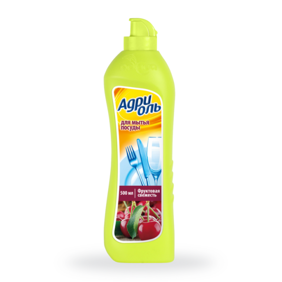Средство для мытья посуды Адриоль 500мл,  Фруктовая свежесть