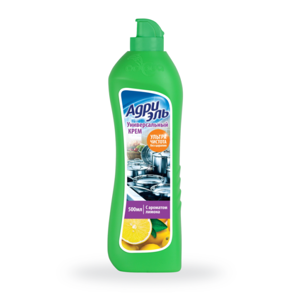 Адриэль Универсальный чистящий крем 500 мл, Лимон