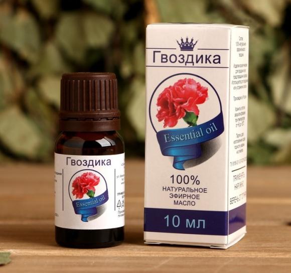 Эфирное масло "Гвоздика", флакон-капельница, аннотация, 10 мл, репеллент дезинфицирующее