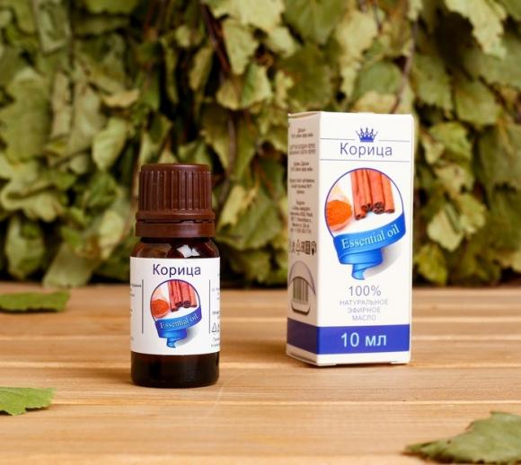 Эфирное масло "Корица", флакон-капельница, аннотация, 10 мл