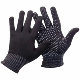 Перчатки нейлоновые с ПВХ