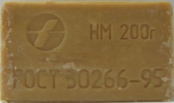 Мыло хозяйственное, Аист 200гр., 72%