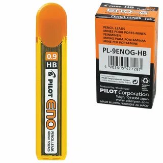 Pilot грифели запасные 0.9мм HB, 12шт в пенале