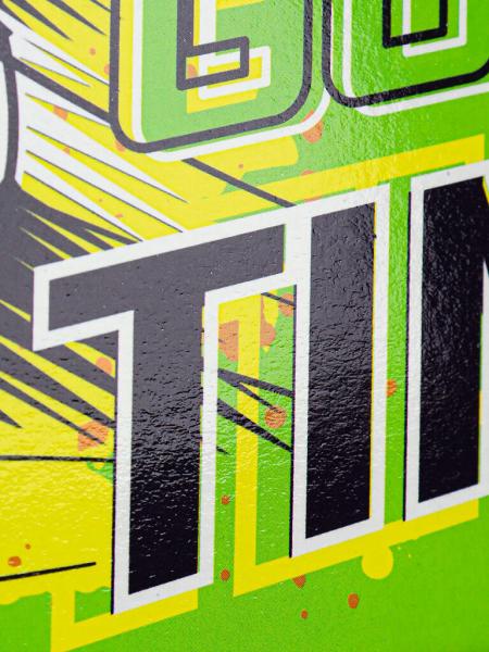 Пенал 1 отделение (190*115*25) молния, ламинированный картон "Время для гола"