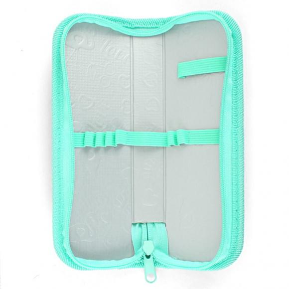 Пенал 1 отделение (190*65*30) молния, ламинированный картон Пес на прогулке