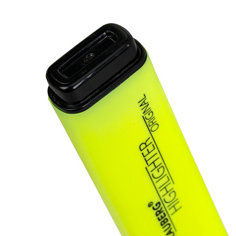 Текстовыделитель BRAUBERG "ORIGINAL NEON", ЖЕЛТЫЙ, линия письма 1-5 мм