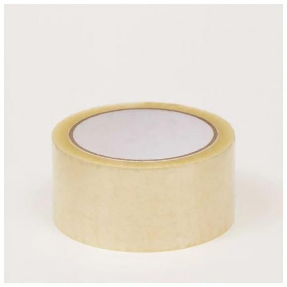 Клейкая лента (скотч) 72мм*66м прозрачный 40мк Фактория
